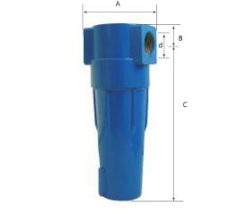 Циклонные сепараторы для сжатого воздуха Dali