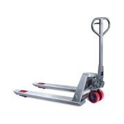 Тележка гидравлическая 2500 кг 1150 мм TOR BX 
нержавеющая сталь (полиуретановые колеса)
