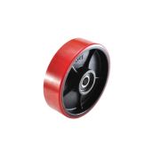 Колесо полиуретан 80х50 мм с подшипником для тележек гидравлических HLS