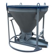 Бадья для бетона «Рюмка» 0,5 (БН-0,5) Pro, с лотком 600х1250 мм