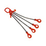 Строп цепной TOR 4СЦ г/п 3,15 т 10,0 м с укорачивающими и самозакрывающимися крюками