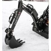 Комплект дополнительных зубьев (4 шт) на ковш для мини-погрузчиков G