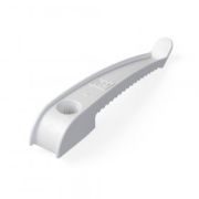 Держатель кабеля односторонний для прямого монтажа серовато-белый (20шт/240шт уп/кор) Промрукав