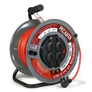 Удлинитель силовой на металлической катушке Ресанта СУ-3х1,5-50/3