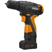 Дрель-шуруповерт аккумуляторная Вихрь ДА-24Л-2К/Б (бесщеточный двигатель)