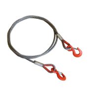 Буксир канатный TOR БТК 30,0 т 4,0 м опрессовка (крюк-крюк)